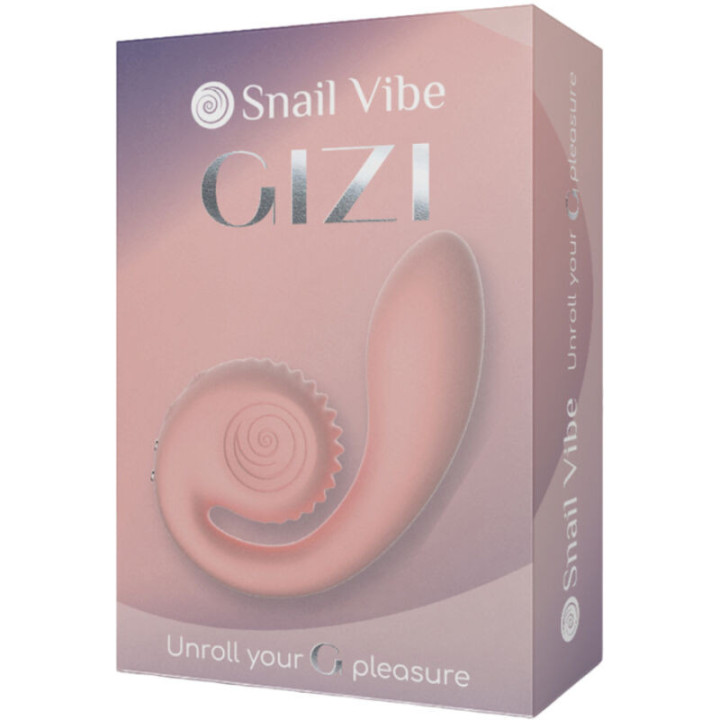 SNAIL VIBE - ESTIMULADOR DUPLO GIZI ROSA