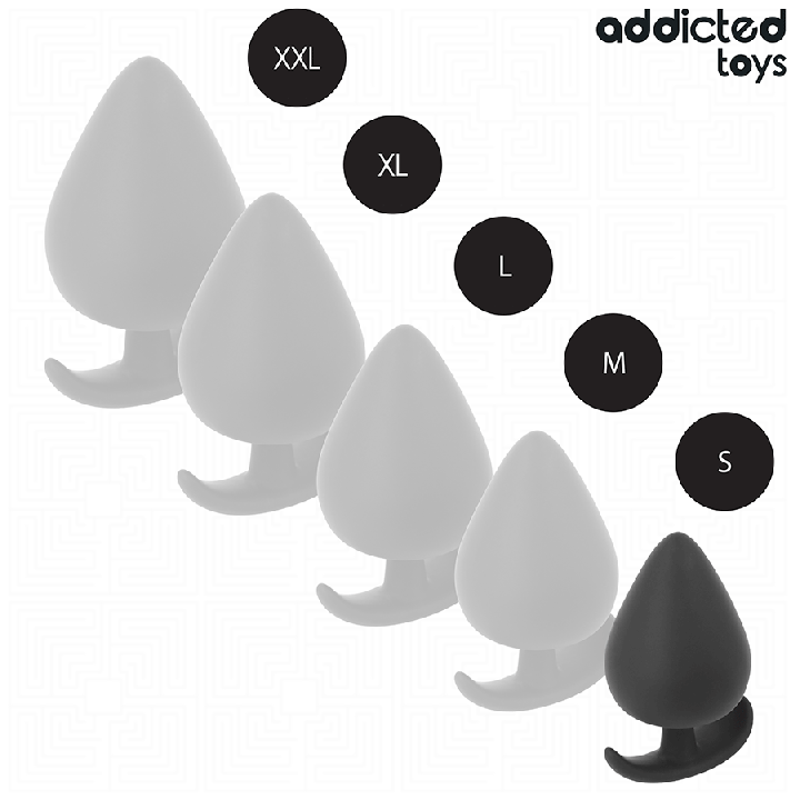 ADDICTED TOYS - PLUG ANAL TAMANHO S 5.3 CM