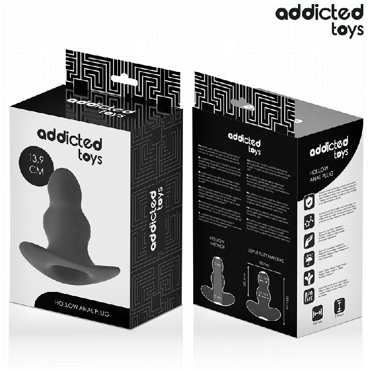 ADDICTED TOYS - PLUG ANAL OCO TAMANHO XL 13.9 CM