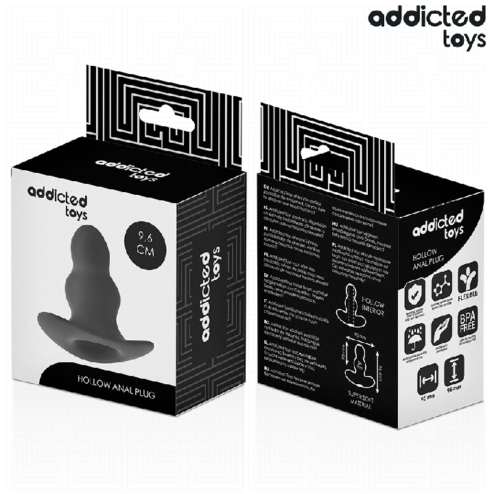 ADDICTED TOYS - PLUG ANAL OCO TAMANHO M 9.6 CM