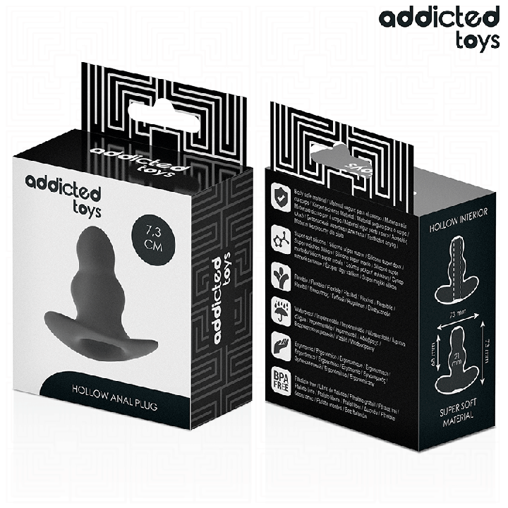 ADDICTED TOYS - PLUG ANAL OCO TAMANHO S 7.3 CM