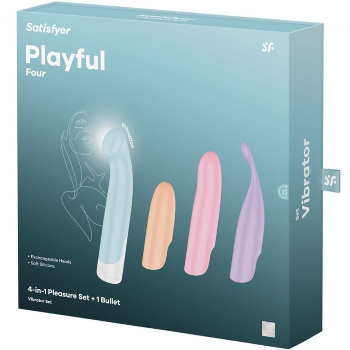 SATISFYER - G-SPOT WAVE 4 12 VIBRAÇÕES PROGRAMA VIBRADOR CINZA ESCURO