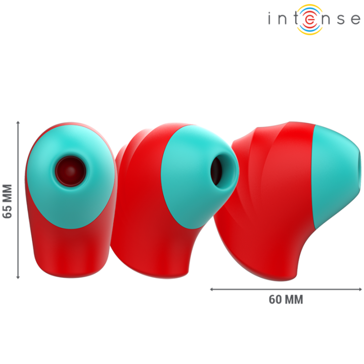 INTENSE - DONNIE ESTIMULADOR DE CLITÓRIS VERMELHO/VERDE