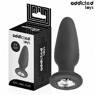 ADDICTED TOYS - PLUG ANAL COM JOIA TAMANHO S 8.8 CM