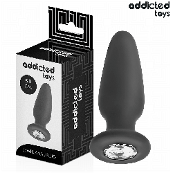 ADDICTED TOYS - PLUG ANAL COM JOIA TAMANHO S 8,8 CM