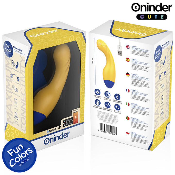 ONINDER CUTE - LOVE BUDDY MASTER VIBRADOR DE PONTO G - APLICATIVO MUNDIAL GRATUITO