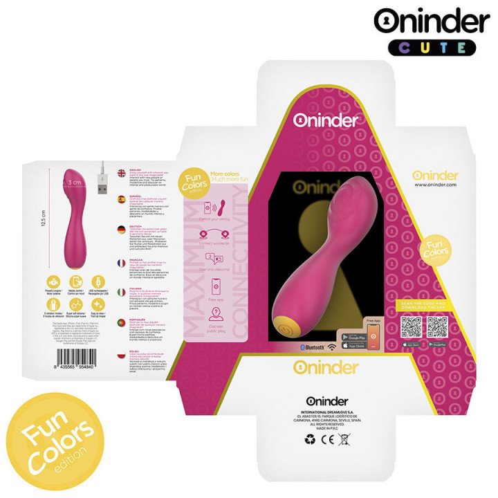 ONINDER CUTE - LOVE BUDDY MASTER VIBRADOR DE PONTO G - APLICATIVO MUNDIAL GRATUITO