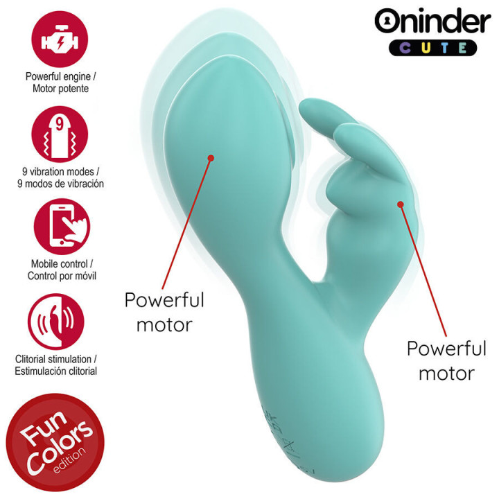 ONINDER CUTE - LOVE BUNNY VIBRADOR CLITÓRISMO PONTO G - APLICATIVO MUNDIAL GRATUITO