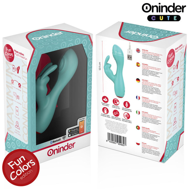 ONINDER CUTE - LOVE BUNNY VIBRADOR CLITÓRISMO PONTO G - APLICATIVO MUNDIAL GRATUITO