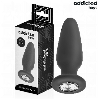 ADDICTED TOYS - PLUG ANAL COM JOIA TAMANHO L 12.6 CM