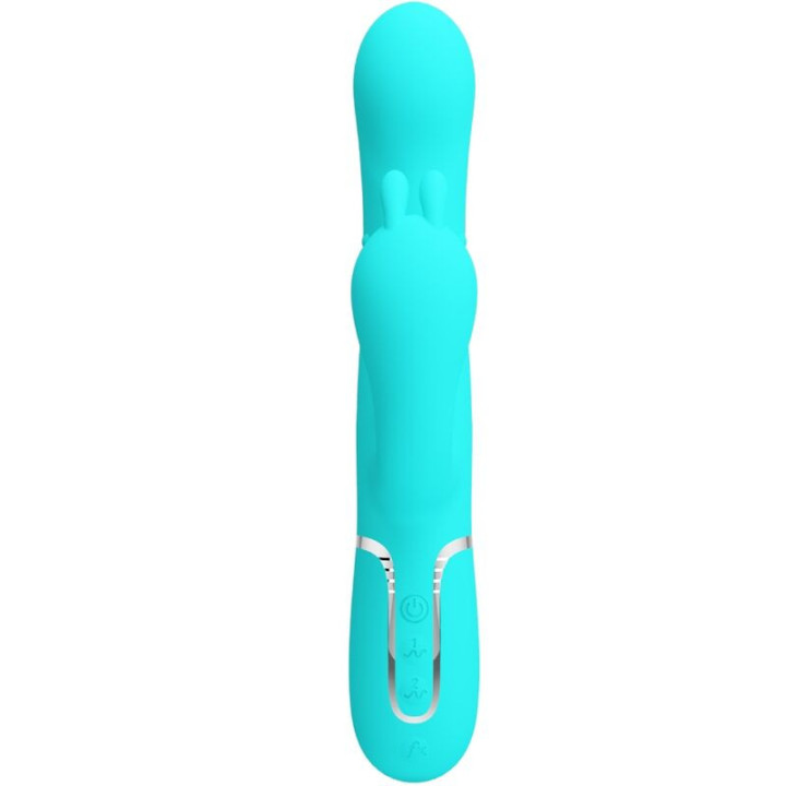 PRETTY LOVE - CAMMY 4 EM 1 MULTIFUNCIONAL TRIPPLE RABBIT VIBRADOR AZUL