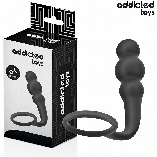 ADDICTED TOYS - PLUG ANAL COM ANEL MODELO 1