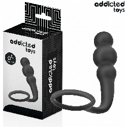 ADDICTED TOYS - PLUG ANAL COM ANEL MODELO 1