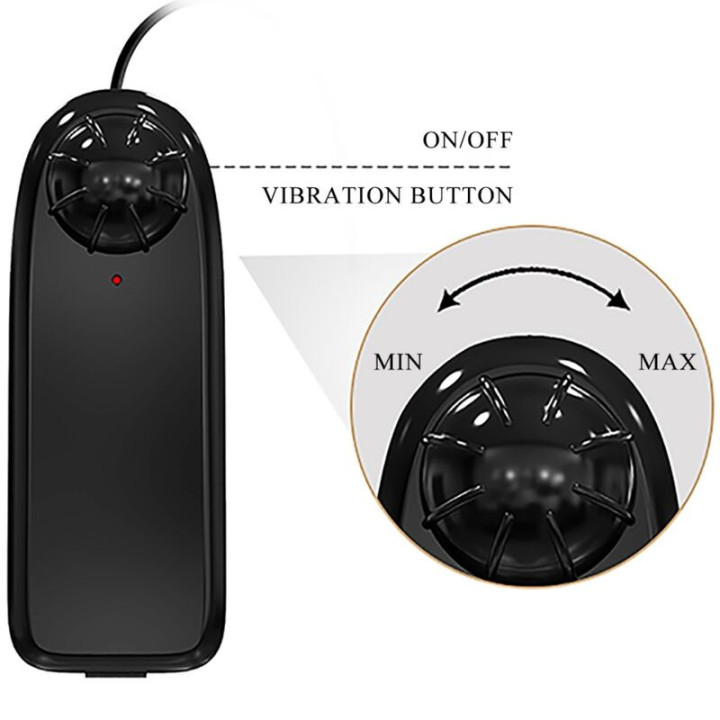 BAILE - BAHAMUT VIBRADOR REALISTA 21.8 CM CARNE CONTROLE REMOTO