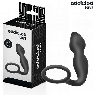 ADDICTED TOYS - PLUG ANAL COM ANEL MODELO 2