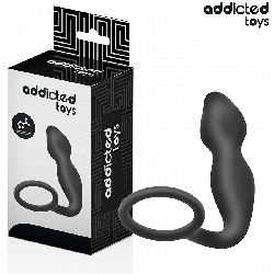ADDICTED TOYS - PLUG ANAL COM ANEL MODELO 2