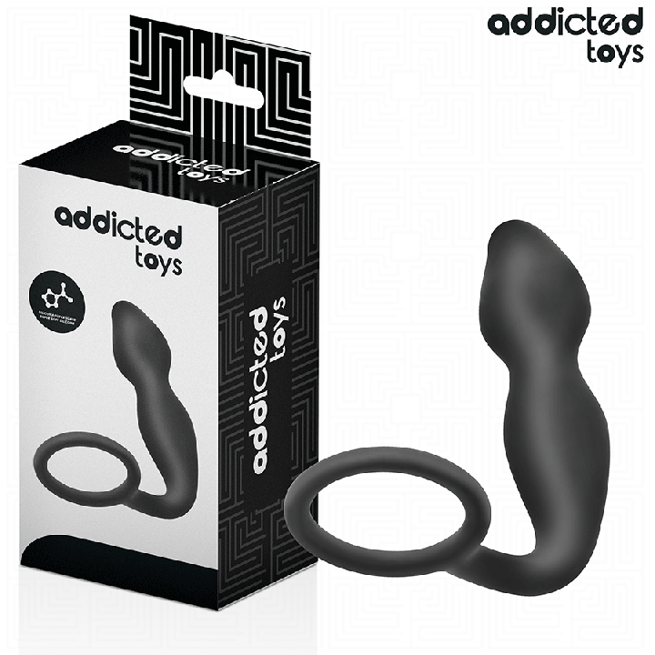 ADDICTED TOYS - PLUG ANAL COM ANEL MODELO 2