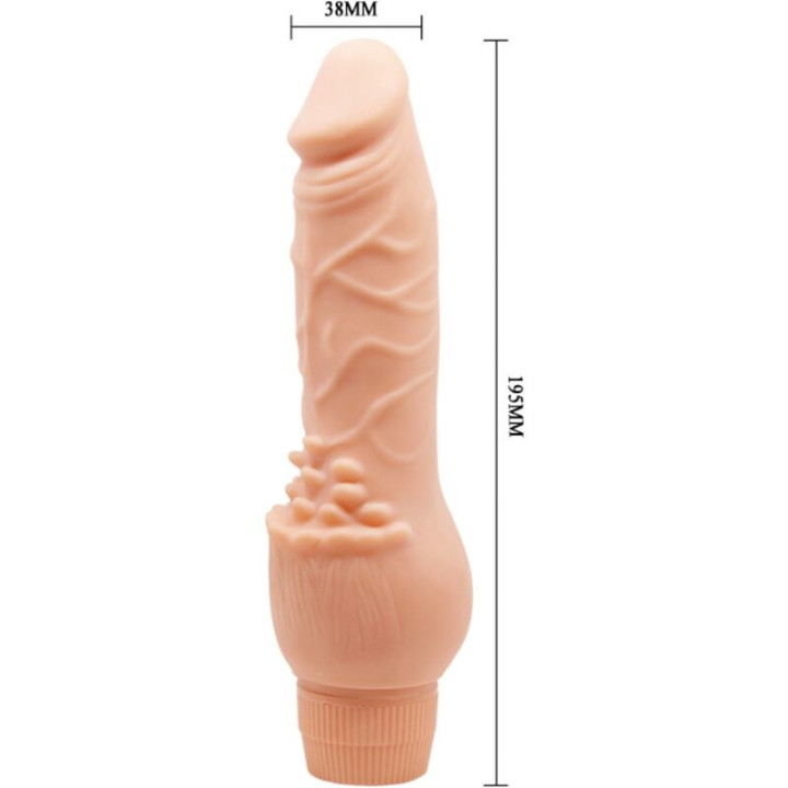 BAILE - BARBARA VIBRADOR REALISTA 19.5 CM CARNE