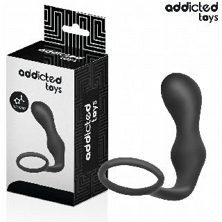 ADDICTED TOYS - PLUG ANAL COM ANEL MODELO 3