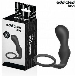 ADDICTED TOYS - PLUG ANAL COM ANEL MODELO 3