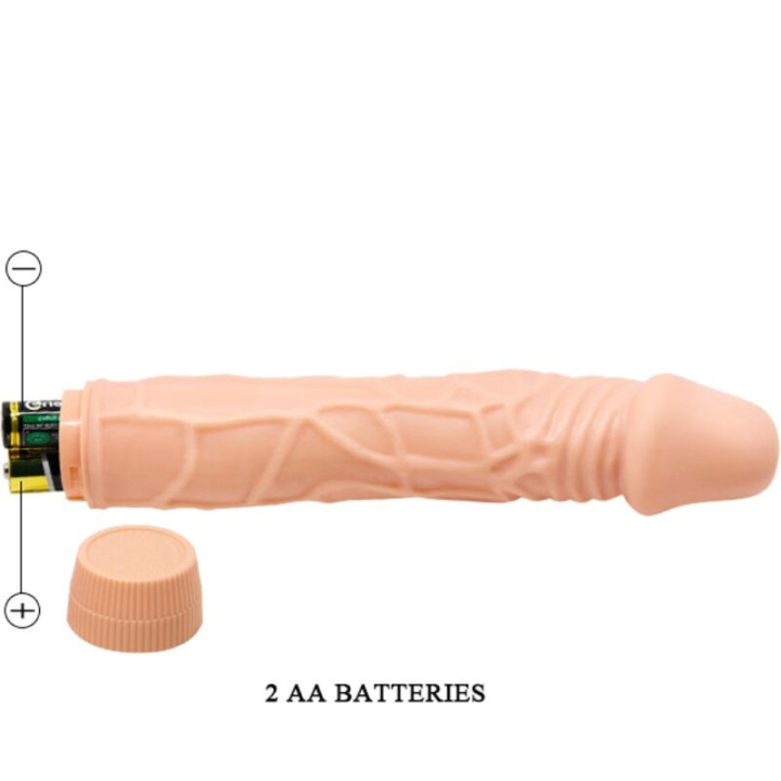 BAILE - BOB VIBRADOR REALISTA 22.5 CM CARNE