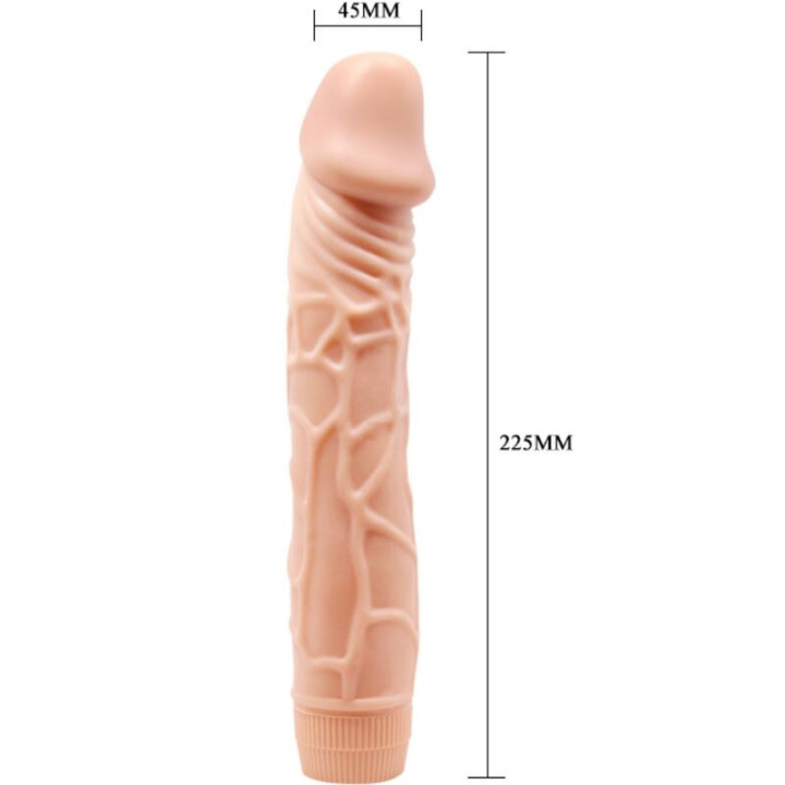 BAILE - BOB VIBRADOR REALISTA 22.5 CM CARNE