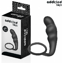 ADDICTED TOYS - PLUG ANAL COM ANEL MODELO 4