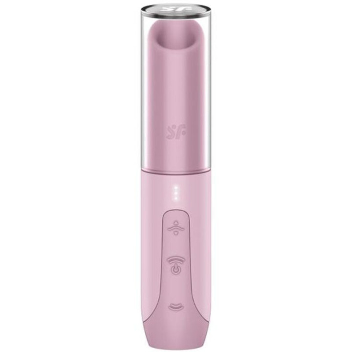 SATISFYER - ESTIMULADOR DE CLITÓRIS SECRET KISS WAVE ROSA
