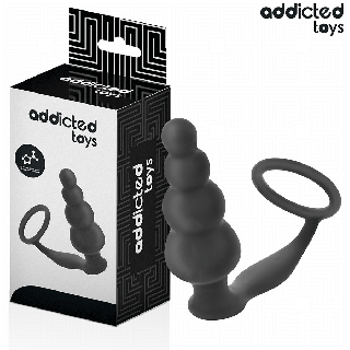 ADDICTED TOYS - PLUG ANAL COM ANEL MODELO 5