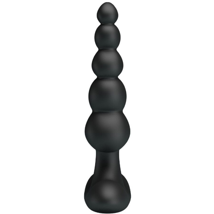 PRETTY LOVE - VIBRADOR ANAL CORBAN 10 VIBRAÇÕES PRETO