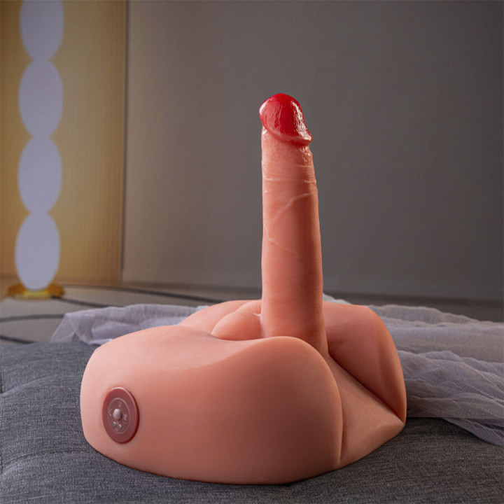 XISE - MEL DILDO REALISTA MASTURBADOR COM VIBRAÇÃO 25 CM