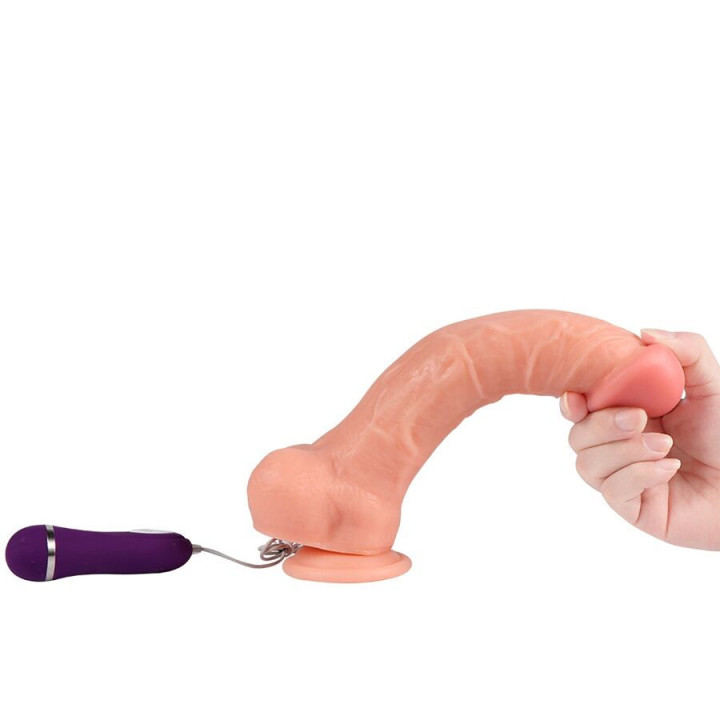 SHEQU - APOLO VIBRADOR DILDO COM CONTROLE REMOTO 24.5 CM