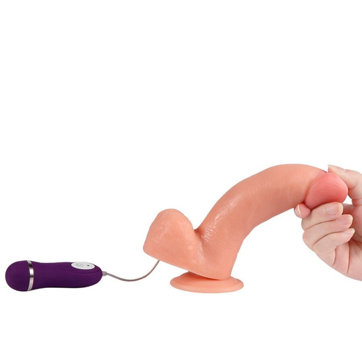 SHEQU - APOLO VIBRADOR DILDO COM CONTROLE REMOTO 24.5 CM