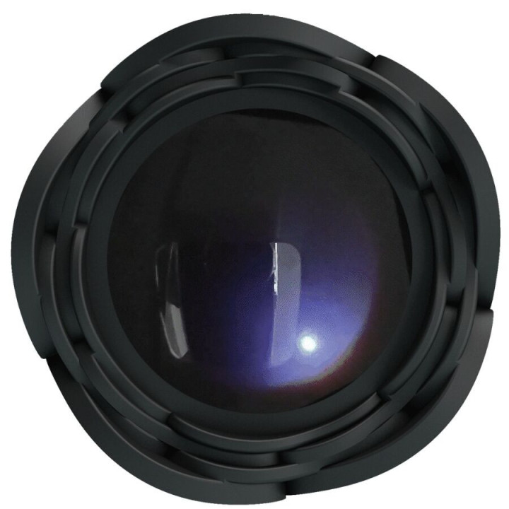 PRETTY LOVE - OSBORN PLUG ANAL COM LUZ LED PRETO 9.8 CM