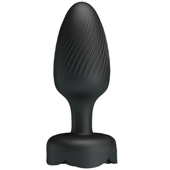 PRETTY LOVE - OSBORN PLUG ANAL COM LUZ LED PRETO 9.8 CM
