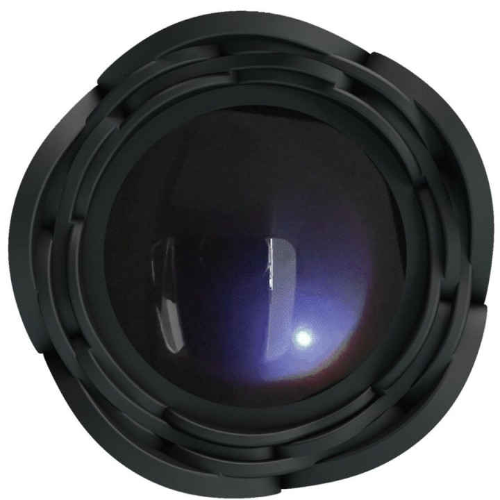 PRETTY LOVE - OLMAN PLUG ANAL COM LUZ LED PRETO 8.8 CM