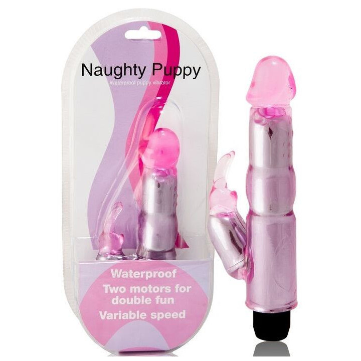 BAILE - VIBRADOR COM ESTIMULADOR ROSA AJUSTVEL