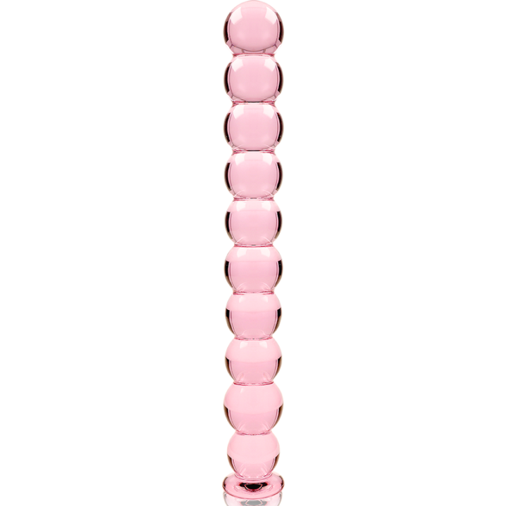 NEBULA SERIES BY IBIZA - MODELO 22 DILDO VIDRO BOROSILICADO ROSA 21.5 CM -O- 2.5 CM