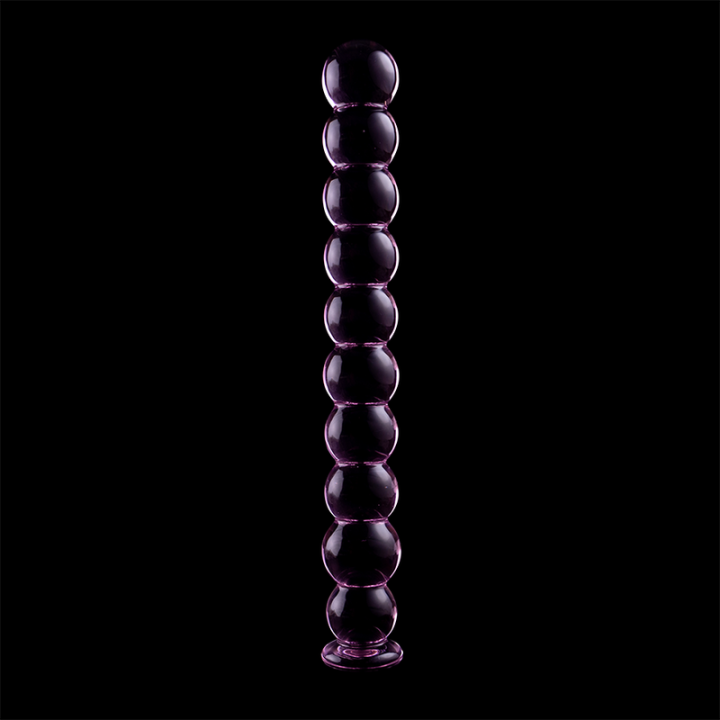 NEBULA SERIES BY IBIZA - MODELO 22 DILDO VIDRO BOROSILICADO ROSA 21.5 CM -O- 2.5 CM