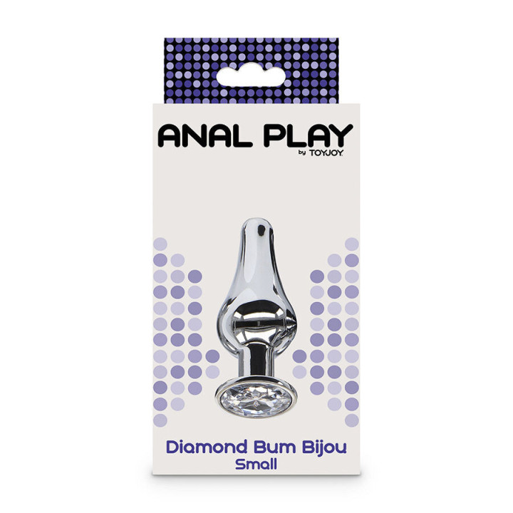 TOYJOY - PLUG ANAL PEQUENO DIAMOND BUM BIJOU PLAY ANAL