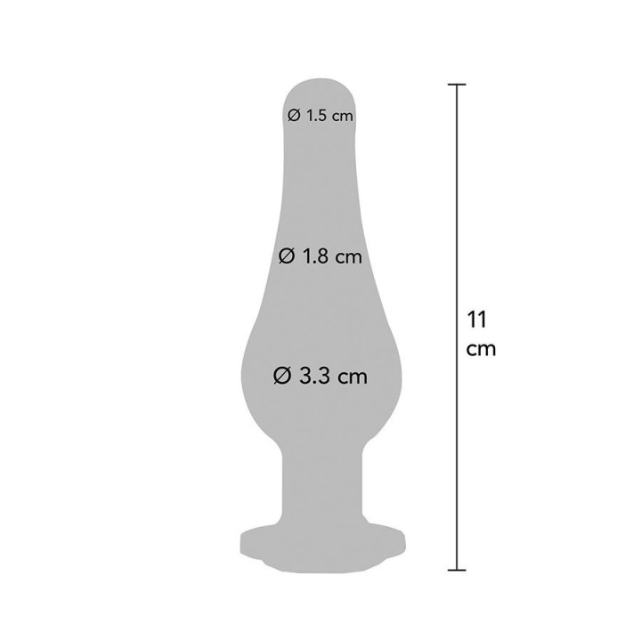 TOYJOY - ANAL PLAY TWILIGHT BUM BIJOU PLUG ANAL MÉDIO