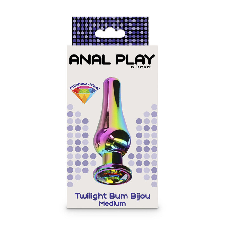 TOYJOY - ANAL PLAY TWILIGHT BUM BIJOU PLUG ANAL MÉDIO