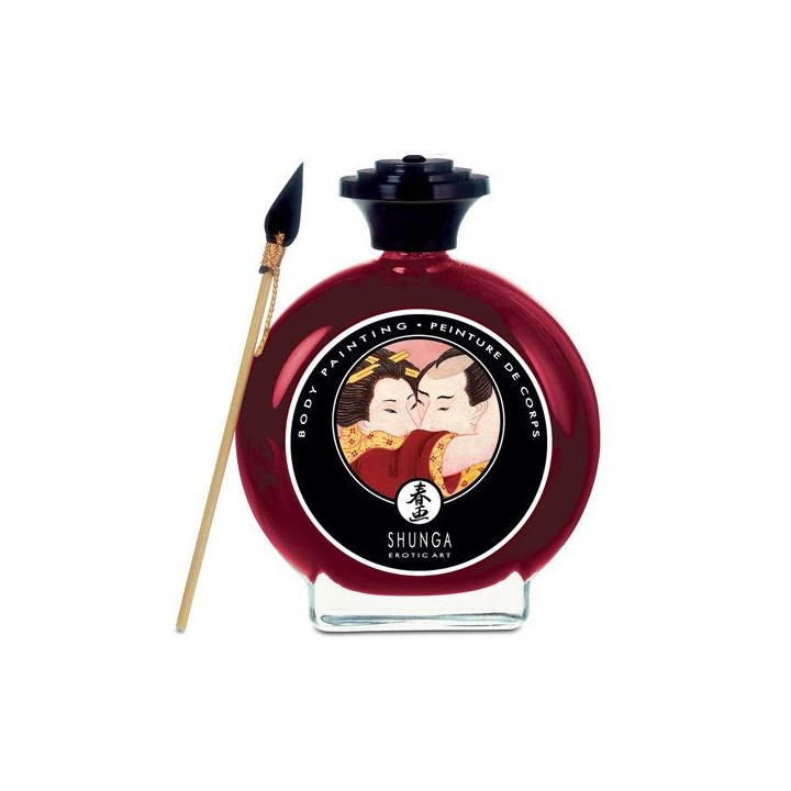 SHUNGA - PINTURA CORPORAL DE MORANGO E CAVA