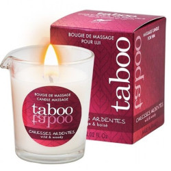 RUF - TABOO VELA DE MASSAGEM PARA ELE CARESSES ARDENTES AROMA FETO