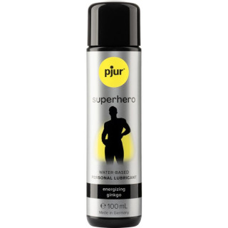 PJUR - LUBRIFICANTE ENERGIZANTE SUPER-HERÓI GINKGO 100 ML