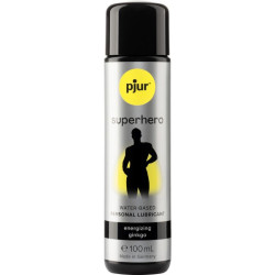 PJUR - LUBRIFICANTE ENERGIZANTE SUPER-HERÓI GINKGO 100 ML