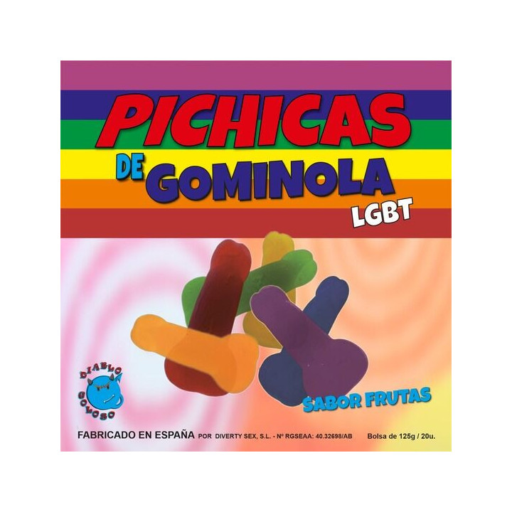 PRIDE - FRUTAS DO PÊNIS GOMAS LGBT
