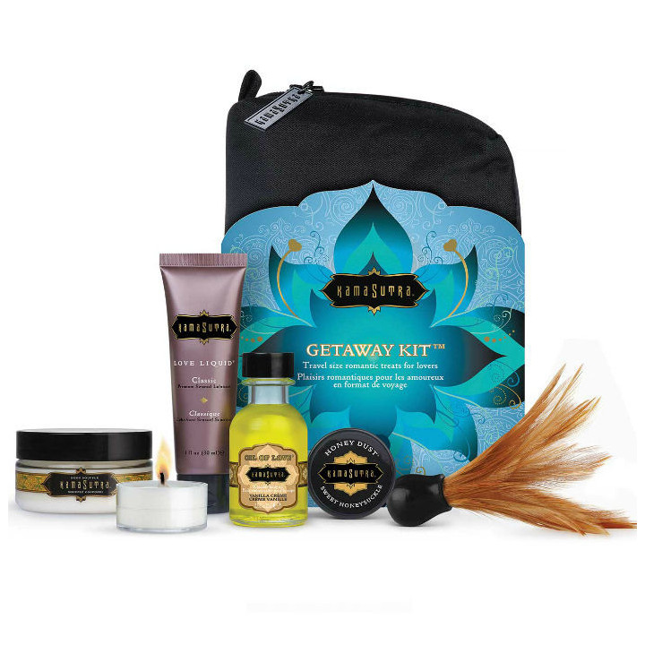 KIT KAMASUTRA - ROMNTICO E LUXUOSO EM TAMANHO VIAGEM