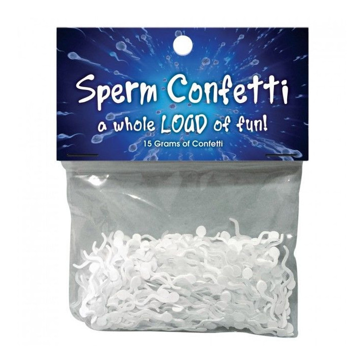 KHEPER GAMES - CONFETES EM FORMA DE ESPERMA
