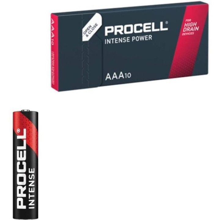 PROCELL - INTENSE POWER ALCALINA LR03 AAA 1.5V CAIXA*10